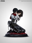 [Warehouse in Stock] CHIKARA Studio - Statue - Attack on Titan - Mikasa Full set
