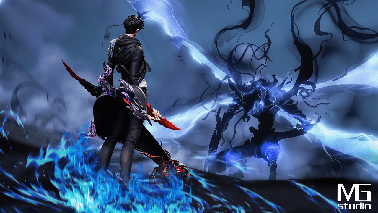 [Warehouse in Stock] MG Studio - Statue - Solo Leveing - Sung Jin-woo