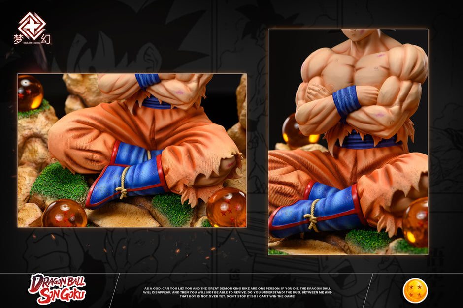 [Warehouse in Stock] Dream Studio - Statue - Dragon Ball Seated Goku
