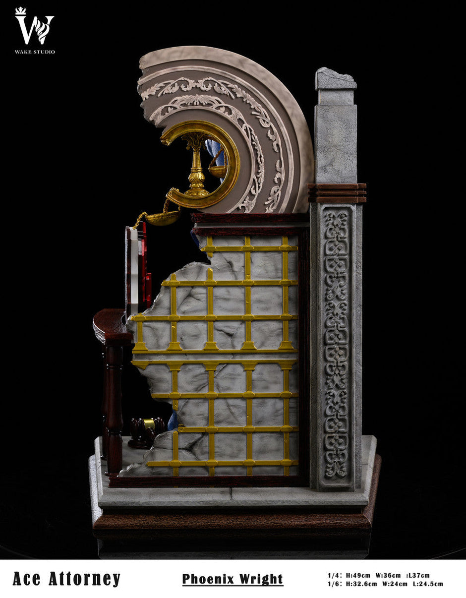 [Warehouse in Stock] Wake Studio - Statue - Ace Attorney - Phoenix Wright