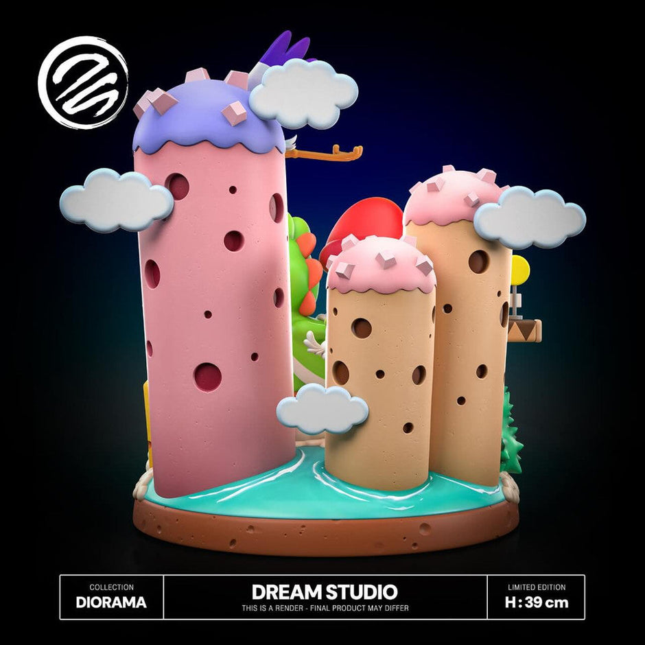 [Warehouse in Stock] Dream Studio - Statue - Super Mario Yoshi's Island (Diorama)