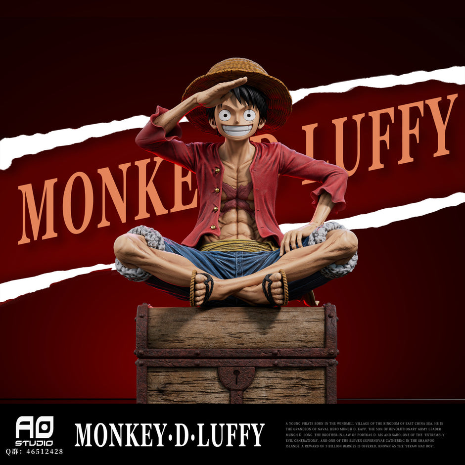 [Warehouse in Stock] AO Studio - Statue - One Piece Three Pirate Brothers Resonance Series - Monkey D. Luffy