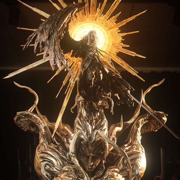 [Warehouse in Stock] Iron Curtain Studio - Statue - Final Fantasy VII Anniversary collection Supreme Collection series Sephiroth