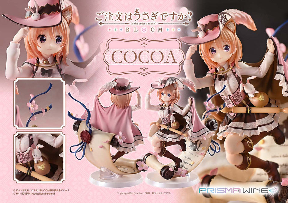 [Pre-Order] PRISMA WING - PVC - Is the Order a Rabbit? - BLOOM Cocoa (Licensed)