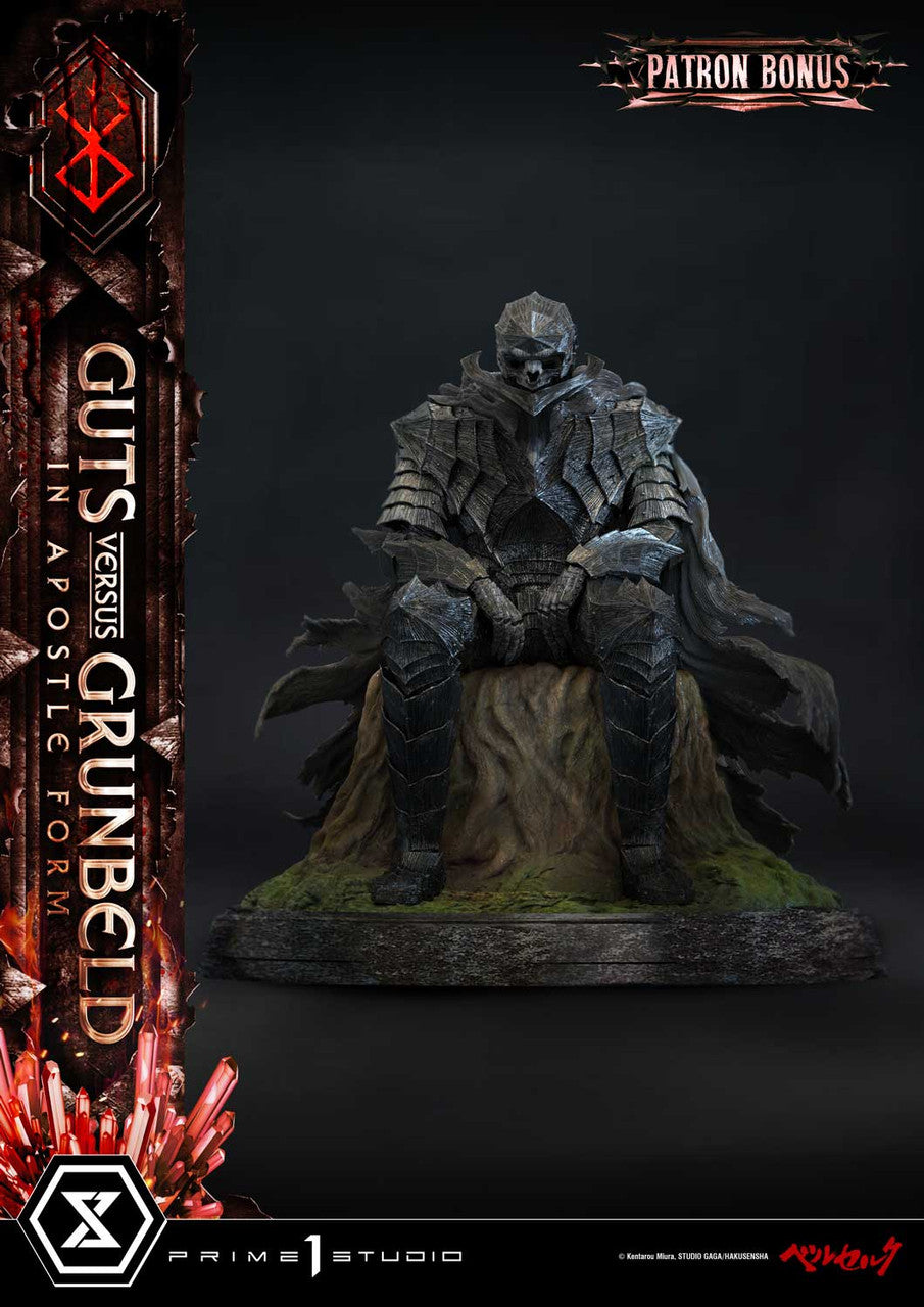 [Pre-Order] Prime 1 Studio - Statue - Ultimate Diorama Masterline Berserk Guts Versus Grunbeld in Apostle Form UDMBR-02 (Licensed)