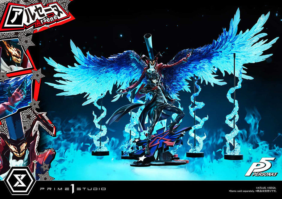 [Pre-Order] Prime 1 Studio - Statue - Persona 5 - Arsène with LED (Licensed)
