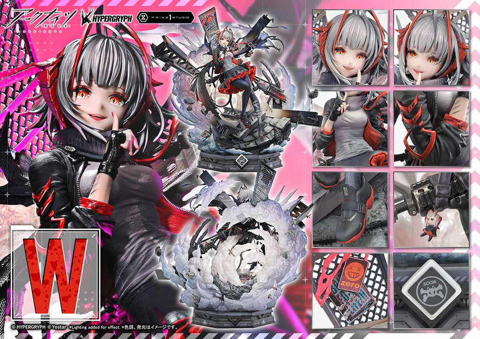 [Pre-Order] Prime 1 Studio & PRISMA WING Collection - Statue - Arknights W 1/6 Scale Pre-Painted Figure CMARK-01 CMARK-01S (Licensed)