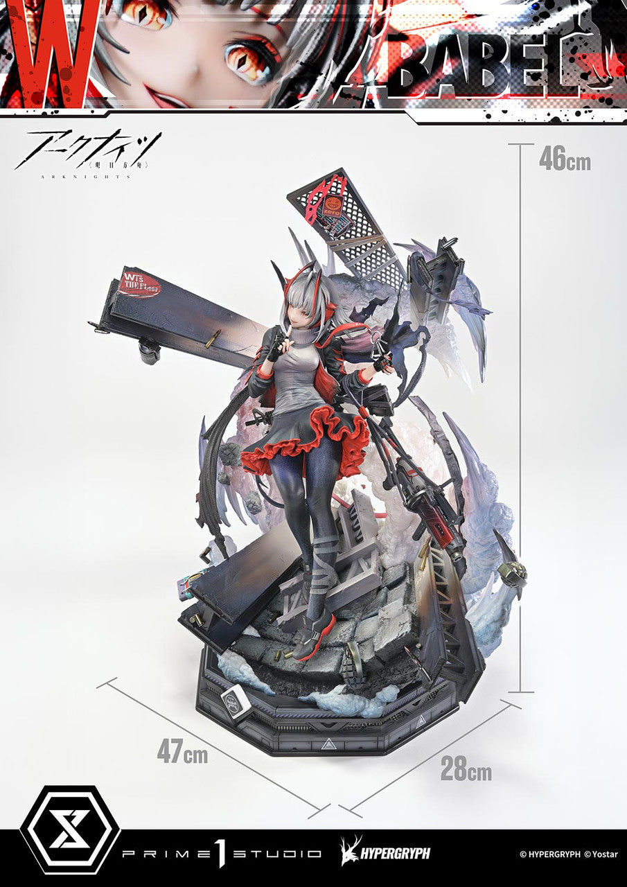 [Pre-Order] Prime 1 Studio & PRISMA WING Collection - Statue - Arknights W 1/6 Scale Pre-Painted Figure CMARK-01 CMARK-01S (Licensed)
