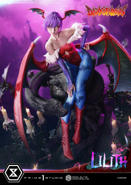 [Pre-Order] Prime 1 Studio - Statue - Darkstalkers - Real Elite Masterline - Lilith REMDKS-02 REMDKS-02S (Licensed)
