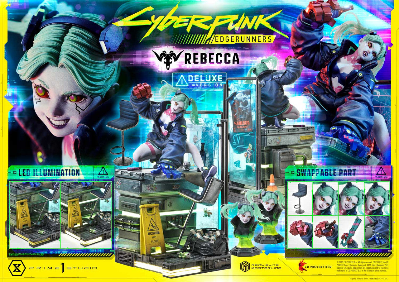 [Pre-Order] Prime 1 Studio - Statue - Cyberpunk: Edgerunners Rebecca - (Licensed)