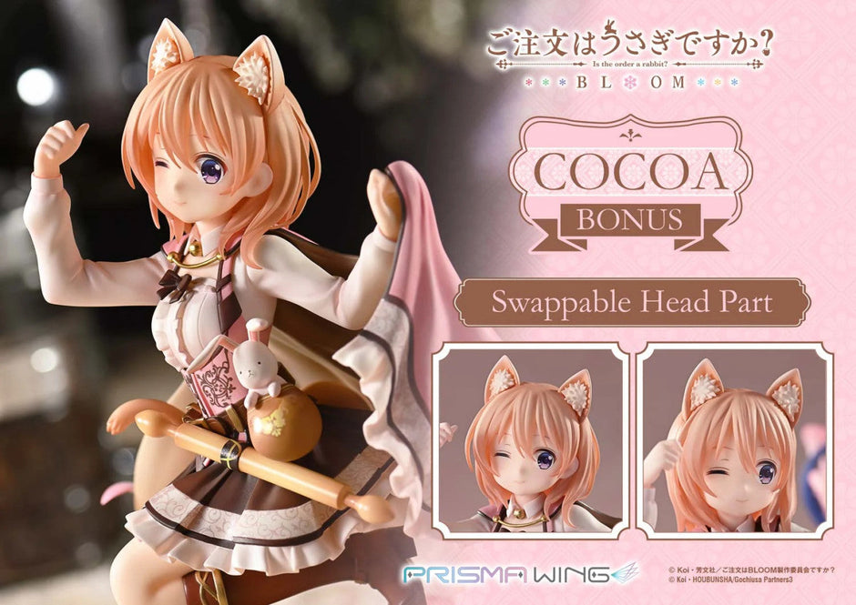 [Pre-Order] PRISMA WING - PVC - Is the Order a Rabbit? - BLOOM Cocoa (Licensed)