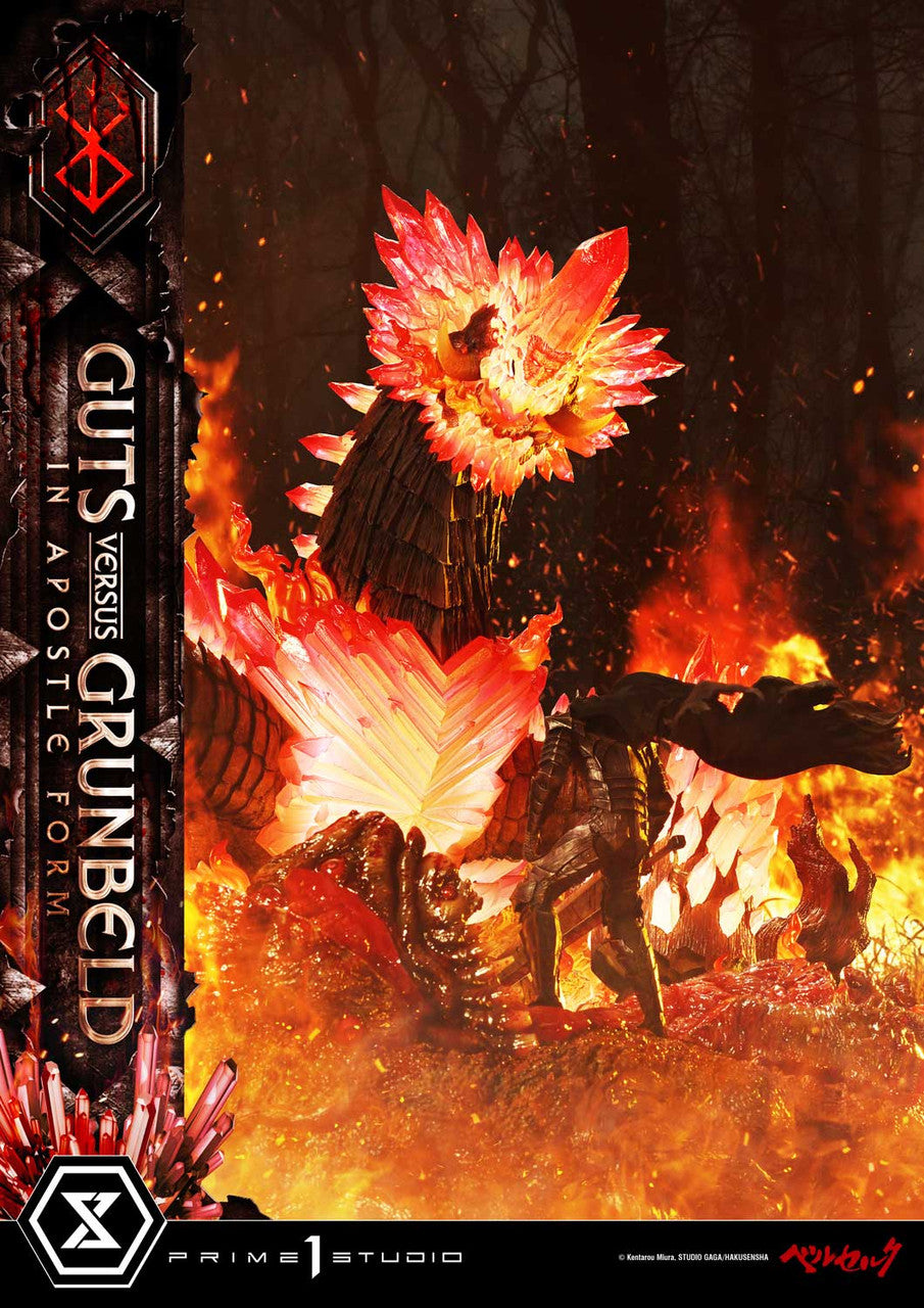 [Pre-Order] Prime 1 Studio - Statue - Ultimate Diorama Masterline Berserk Guts Versus Grunbeld in Apostle Form UDMBR-02 (Licensed)