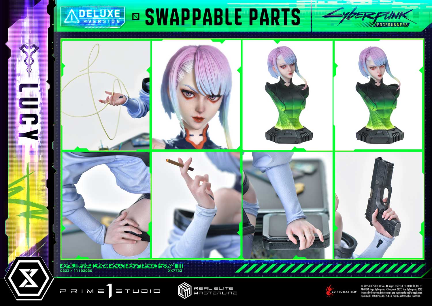 [Pre-Order] Prime 1 Studio - Statue - Cyberpunk: Edgerunners Lucy - REMCP-01 REMCP-01DX REMCP-01DXS (Licensed)