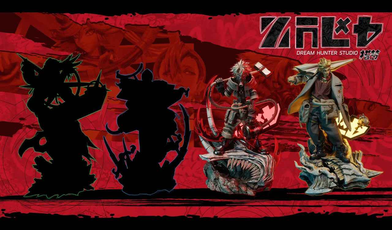 [Pre-Order] DREAM HUNTER Studio - Statue - GACHIAKUTA - Rudo Surebrec & Enjin
