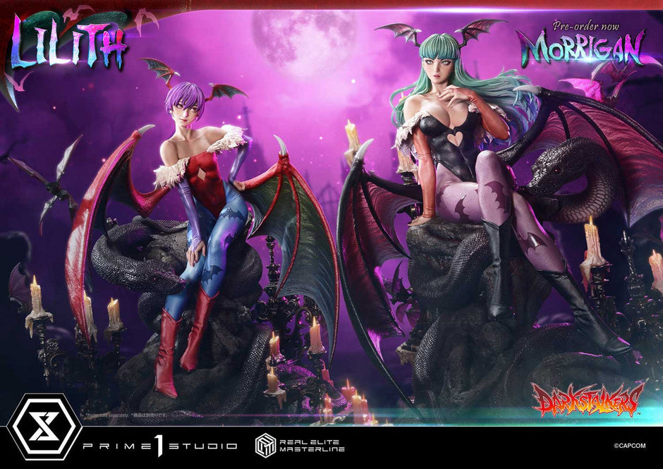 [Pre-Order] Prime 1 Studio - Statue - Darkstalkers - Real Elite Masterline - Lilith REMDKS-02 REMDKS-02S (Licensed)