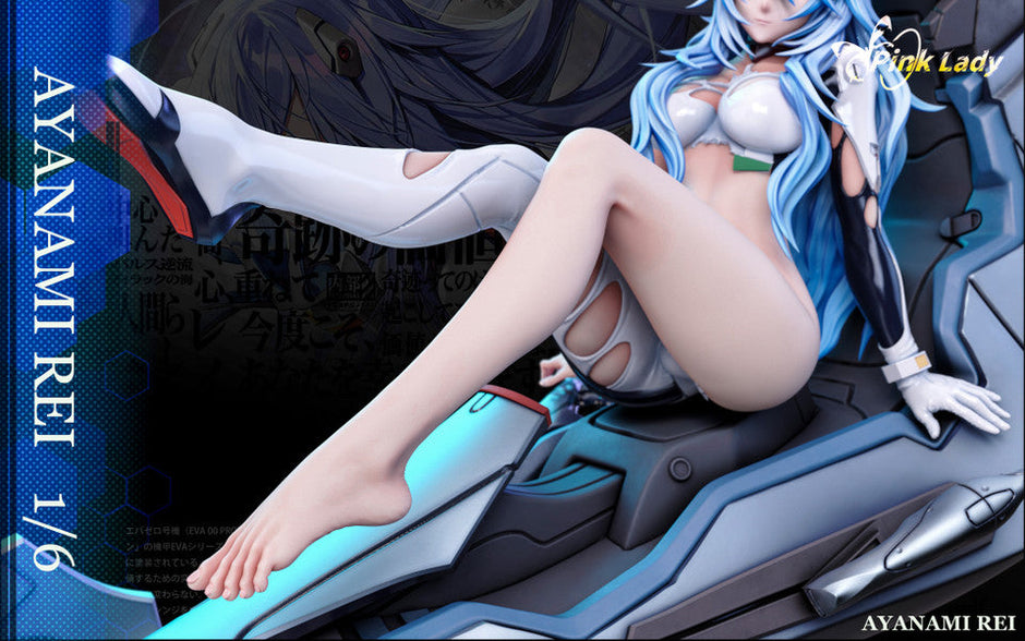 [Pre-Order Closed] Pink Lady Studio - Statue - Neon Genesis Evangelion - Soryu Asuka Langley & Ayanami Rei