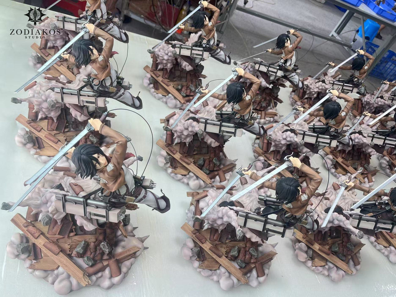 [Warehouse in Stock] Zodiakos Studio - Statue - Attack on Titan - Mikasa Ackerman (Licensed)