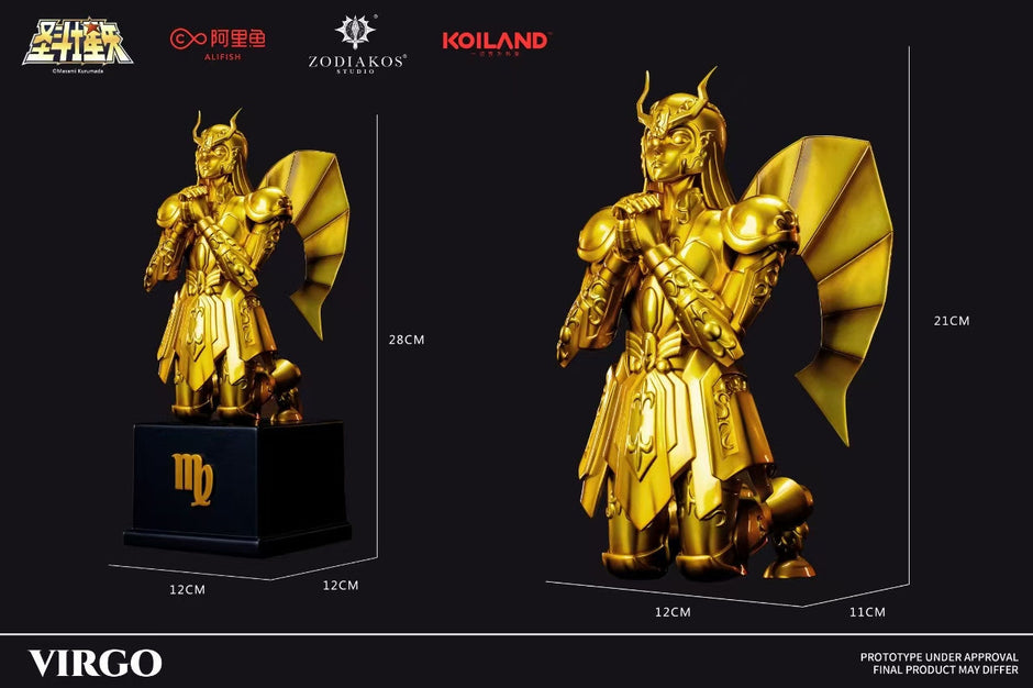 [Warehouse in Stock] Zodiakos Studio - Statue - Saint Seiya - Gold Saint Virgo cloth (Licensed)