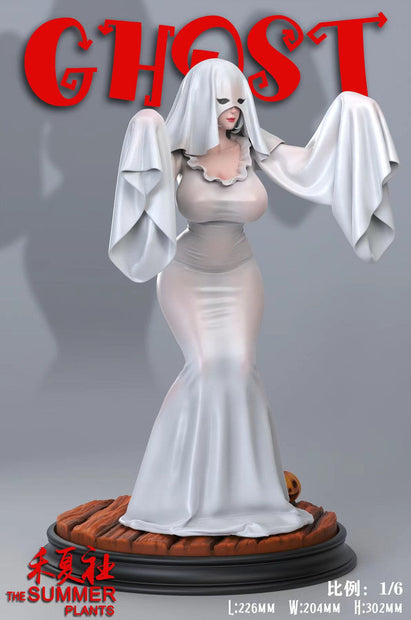 [Warehouse in Stock] THE SUMMER PLANTS Studio - Statue - Original - Ghost Girl (Licensed)