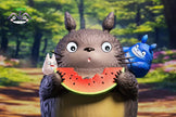 [Pre-Order Closed] LongMiao Studio - Statue - My Neighbor Totoro - Totoro eating melons