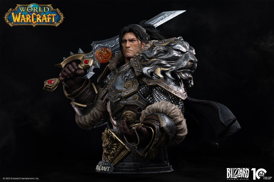 [Pre-Order] BLIZZARD ENTERTAINMENT - Statue - World of Warcraft - Varian Wrynn (Licensed)