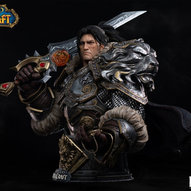 [Pre-Order] BLIZZARD ENTERTAINMENT - Statue - World of Warcraft - Varian Wrynn (Licensed)