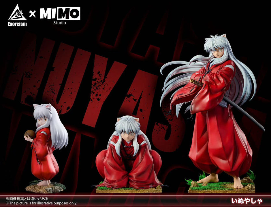 [Pre-Order Closed] Mimo Studio & Exorcism Studio - Statue - Inuyasha - Dual Form Statue