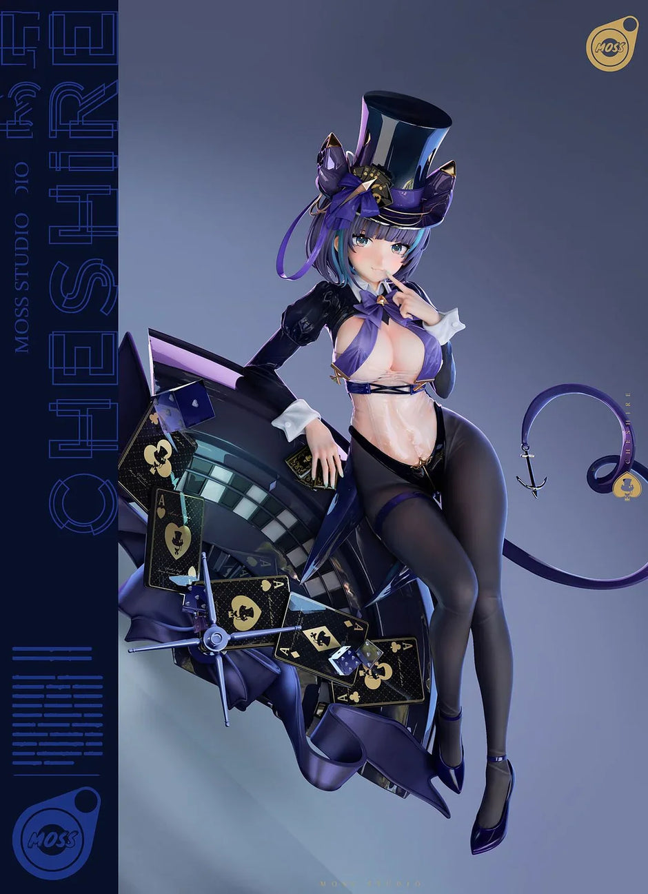 [Pre-Order Closed] MOSS Studio - Statue - Azur Lane - Brilliant Night Dream Cheshire