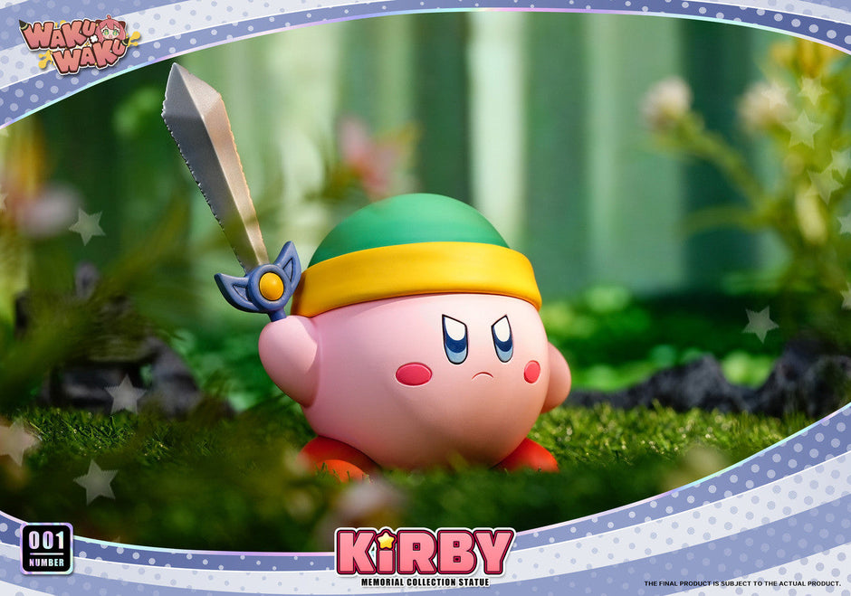 [Warehouse in Stock] WakuWaku Studio - Statue - Kirby - #1 Swordsman Kirby