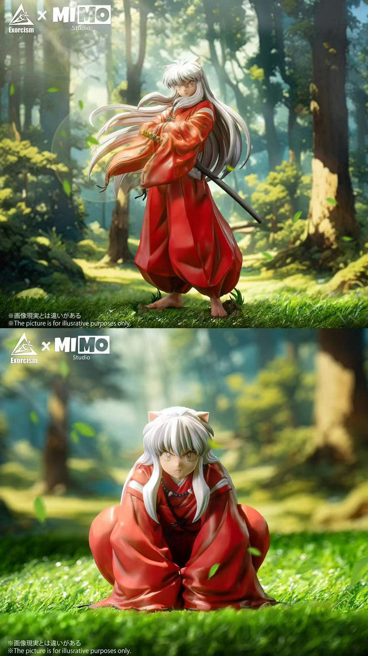 [Pre-Order Closed] Mimo Studio & Exorcism Studio - Statue - Inuyasha - Dual Form Statue