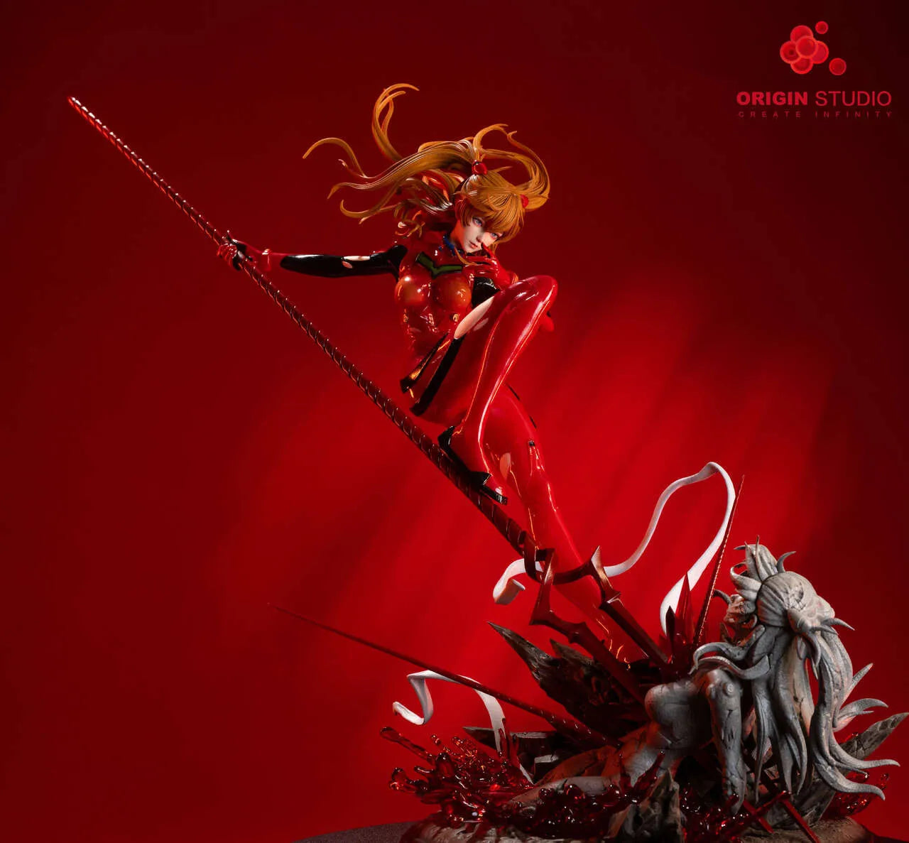 [Warehouse in Stock] Origin Studio - Statue - Evangelion - Asuka Langley Soryu
