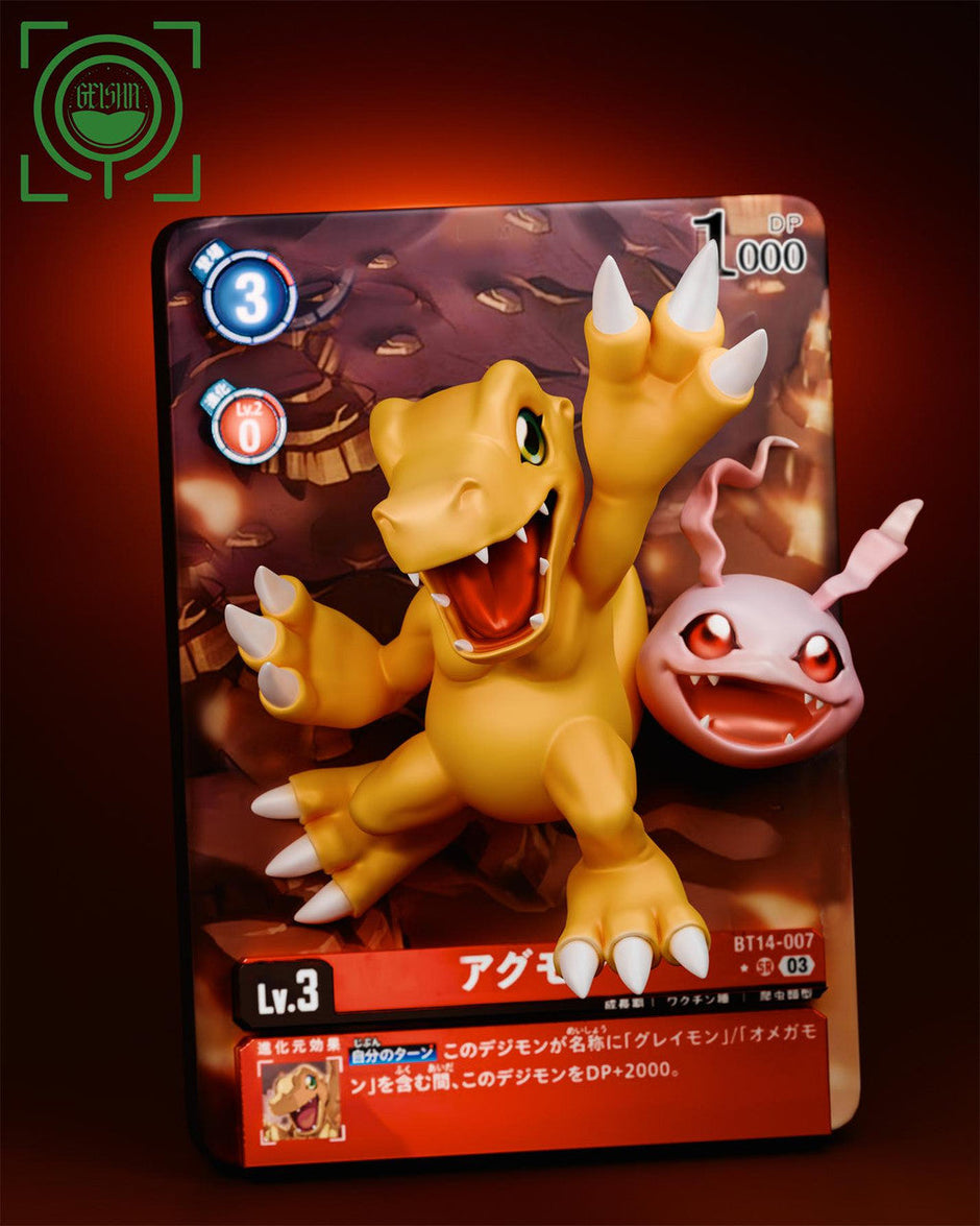 [Pre-Order Closed] GEISHA Studio - Statue - Digimon - Agumon & Koromon