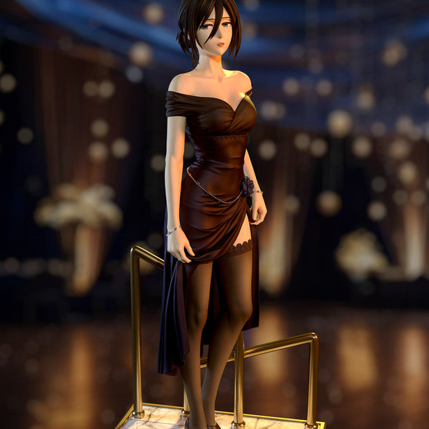 [Pre-Order Closed] Model Power Studio - Statue - Attack on Titan - Midnight Banquet Series #1 Mikasa Ackerman