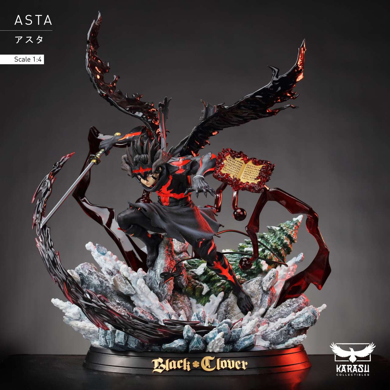[Pre-Order Closed] Karasu Collectibles - Statue - Black Clover - Asta