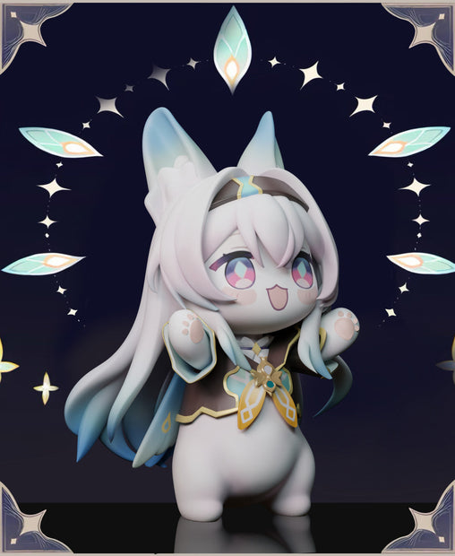 [Pre-Order] Chao She Studio - Statue - Honkai: Star Rail & Wuthering Waves - Q Version Firefly & Cartethyia