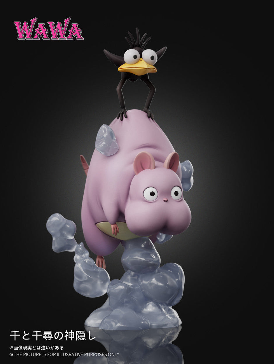 [Pre-Order] WAWA Studio - Statue - Spirited Away - Hayao Miyazaki Desk Decoration Series Flying Boh Mini Figurine
