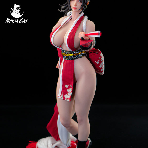 [Warehouse in Stock] Ninja Cat Studio - Silicone Doll - King of Fighters Female Fighter Shiranui Mai N001