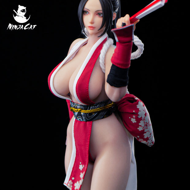 [Warehouse in Stock] Ninja Cat Studio - Silicone Doll - King of Fighters Female Fighter Shiranui Mai N001