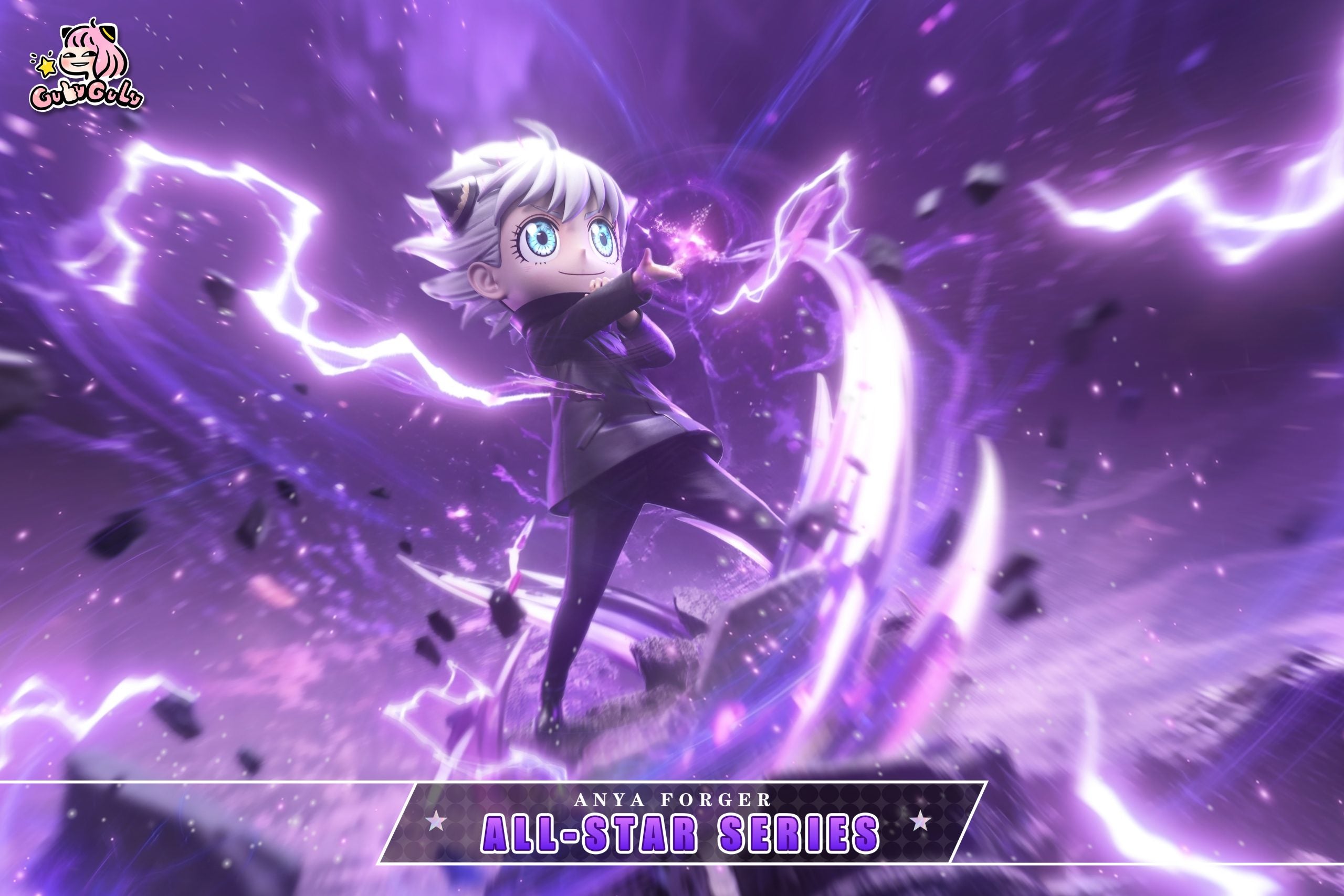 [Pre-Order Closed] GuluGulu Studio - Statue - Spy x Family - Anya cos Satoru Gojo