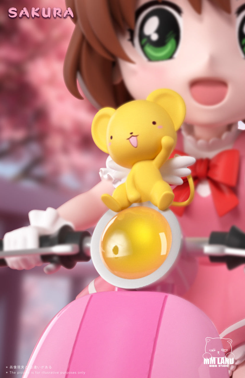 [Pre-Order Closed] MMLAND Studio - Statue - Cardcaptor Sakura - Sakura Kinomoto riding Motorcycle