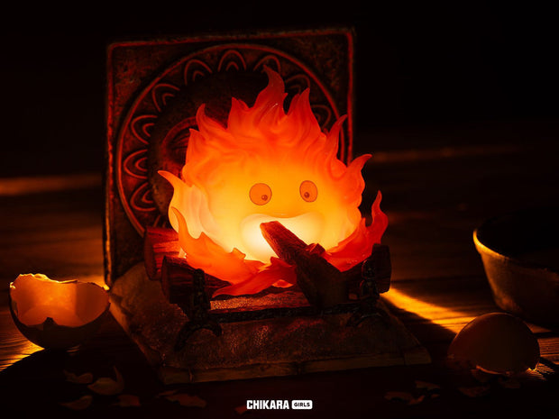[Pre-Order] CHIKARA Studio  - Statue - Howl's Moving Castle - Calcifer with LED