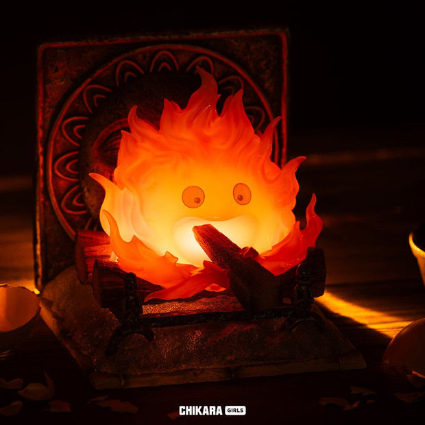 [Pre-Order] CHIKARA Studio  - Statue - Howl's Moving Castle - Calcifer with LED