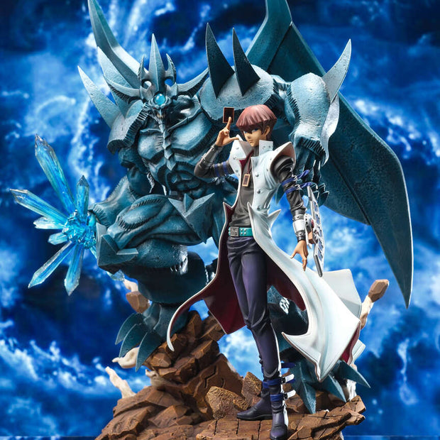 [Warehouse in Stock] Aftershock Studio - Statue - Yu-Gi-Oh! Obelisk the Tormentor & Seto Kaiba