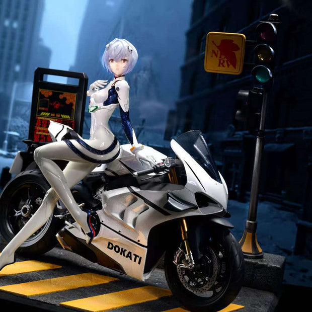 [Pre-Order] KOL Brother Studio - Statue - Neon Genesis Evangelion - Motorcycle Ayanami Rei
