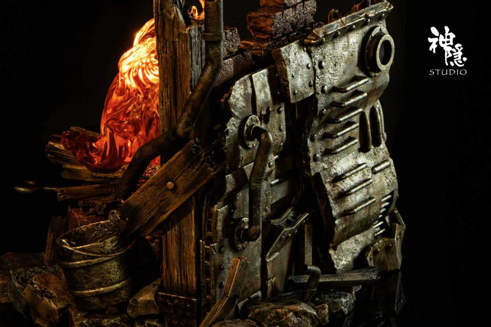 [Pre-Order] Shen Yin Studio - Statue - Howl's Moving Castle - Calcifer Rebirth after the collapse with LED