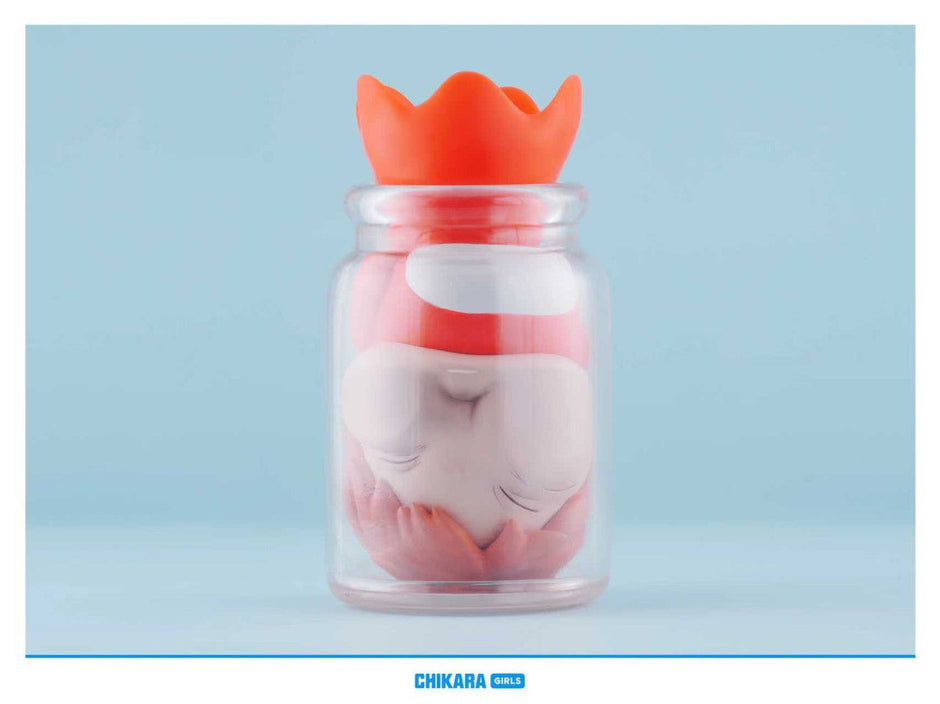 [Pre-Order] CHIKARA Studio  - Statue - Ponyo on the Cliff - Ghibli Desktop Collection 1/1 Ponyo Replica Bottle