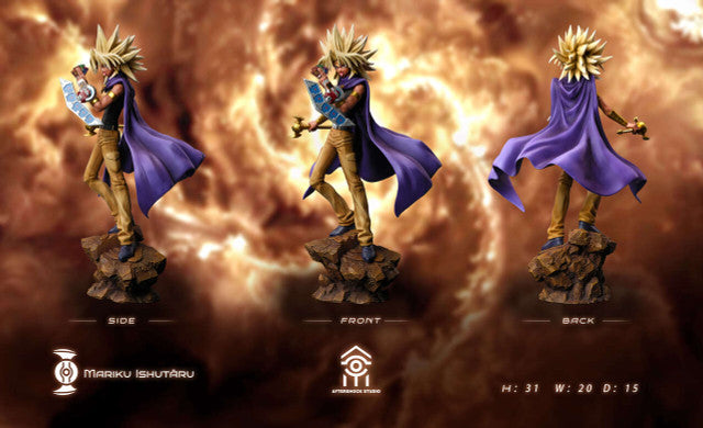 [Warehouse in Stock] Aftershock Studio - Statue - Yu-Gi-Oh! The Winged Dragon of Ra & Marik Ishtar
