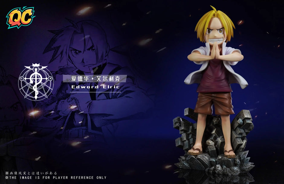 [Pre-Order] Qi Chen Studio - Statue - Fullmetal Alchemist - Edward Elric & Alphonse Elric