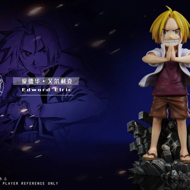 [Pre-Order] Qi Chen Studio - Statue - Fullmetal Alchemist - Edward Elric & Alphonse Elric
