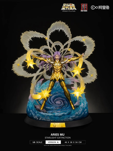 [Pre-Order closed] Jimei Palace studio - Statue - Saint Seiya - 1/6 Licensed Aries Mu